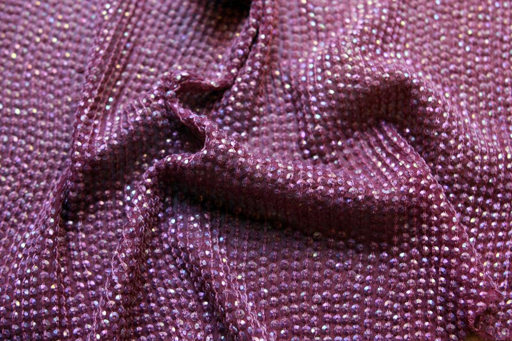 Sequins on Silk Chiffon3