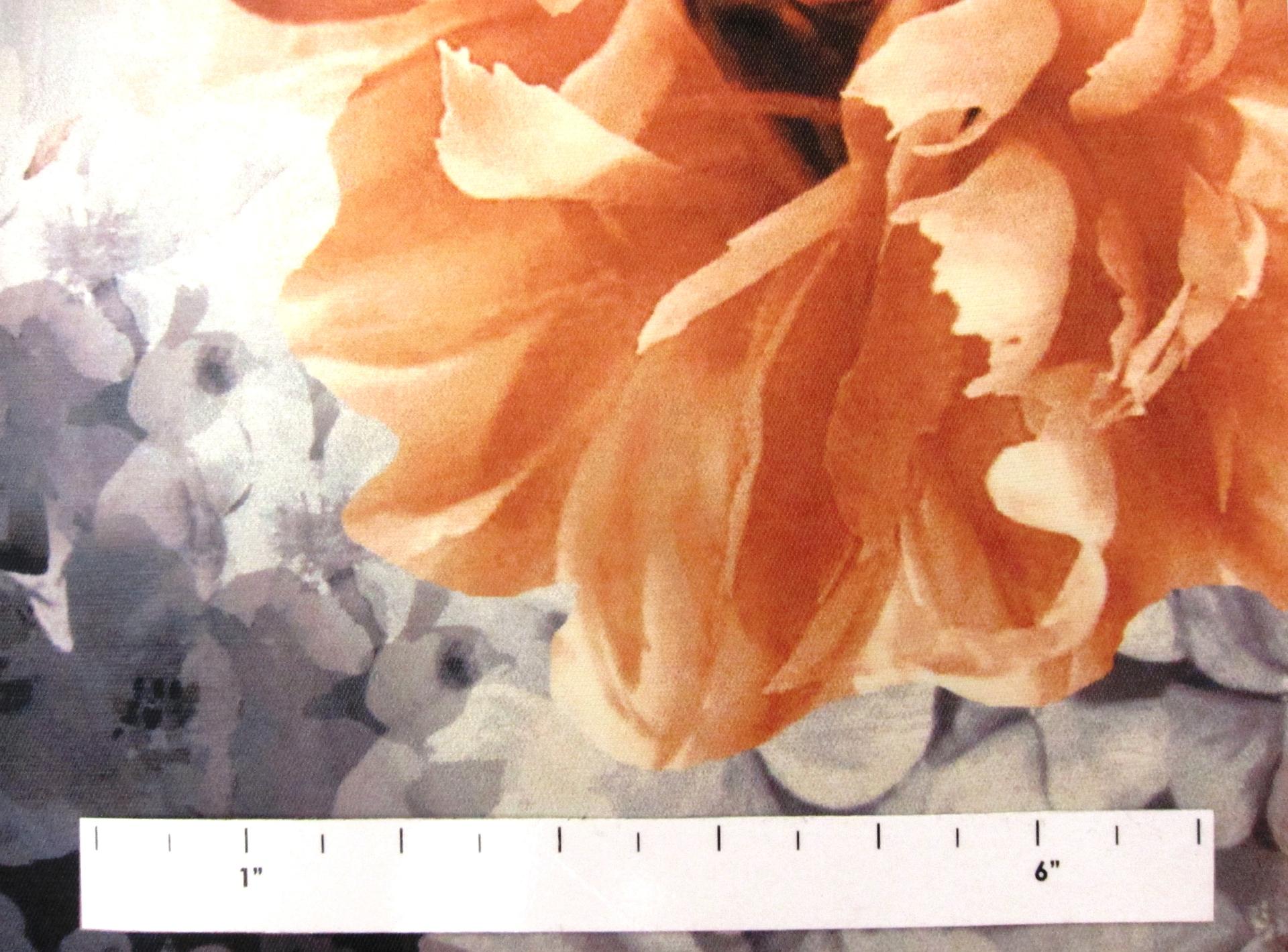 Silk Blend Printed Zibeline1