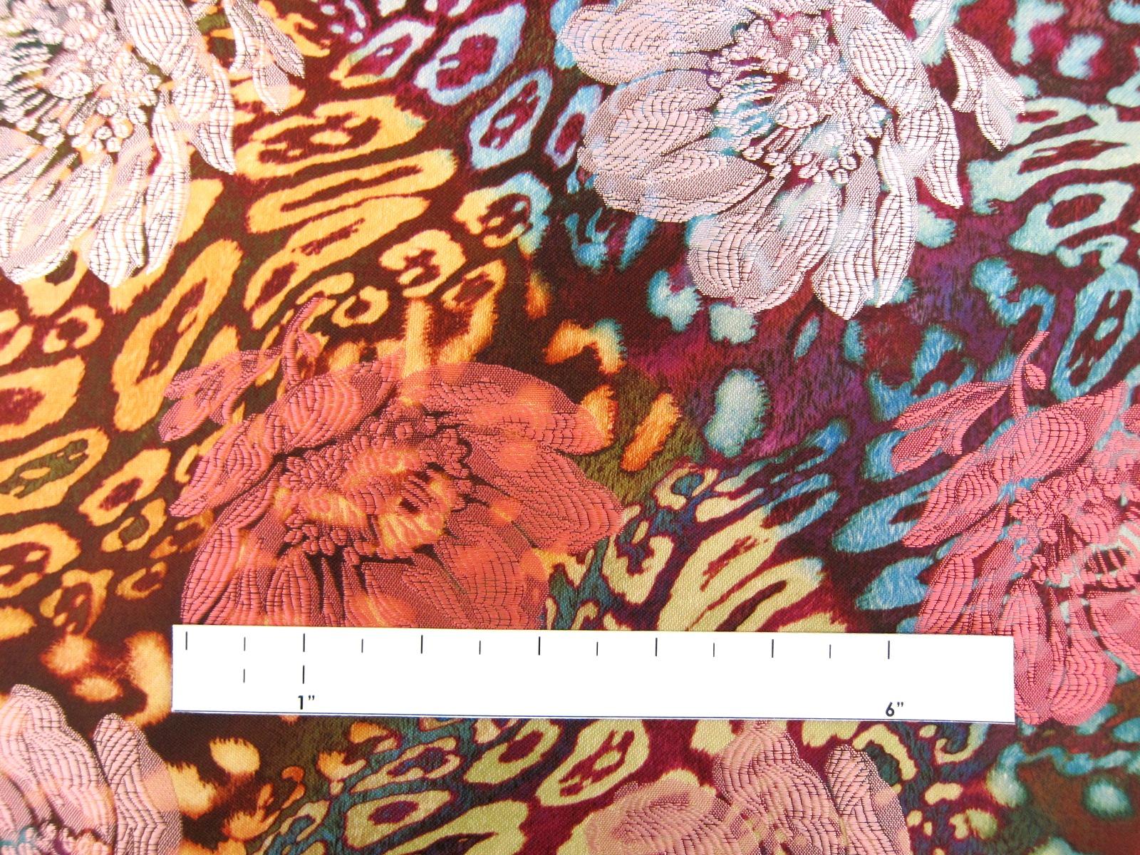 Silk and Rayon Brocade1