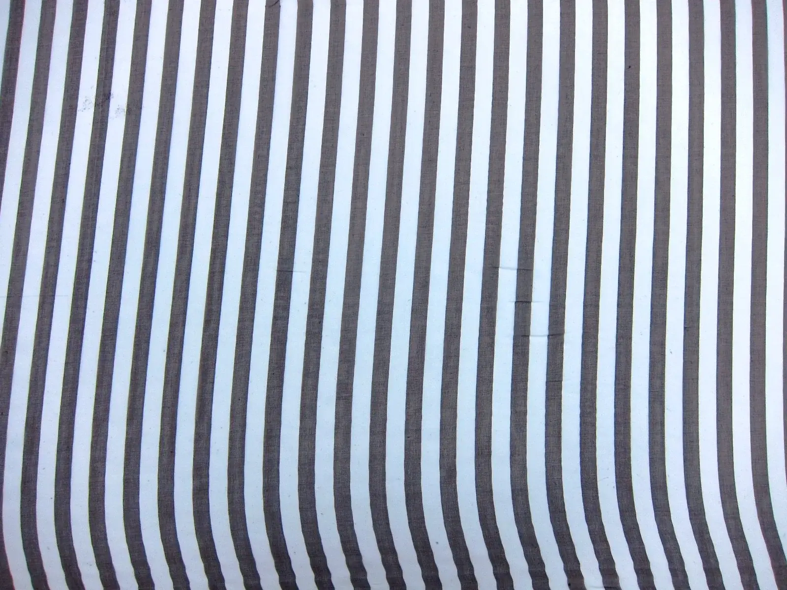 Printed Silk Chiffon Brown Stripes0