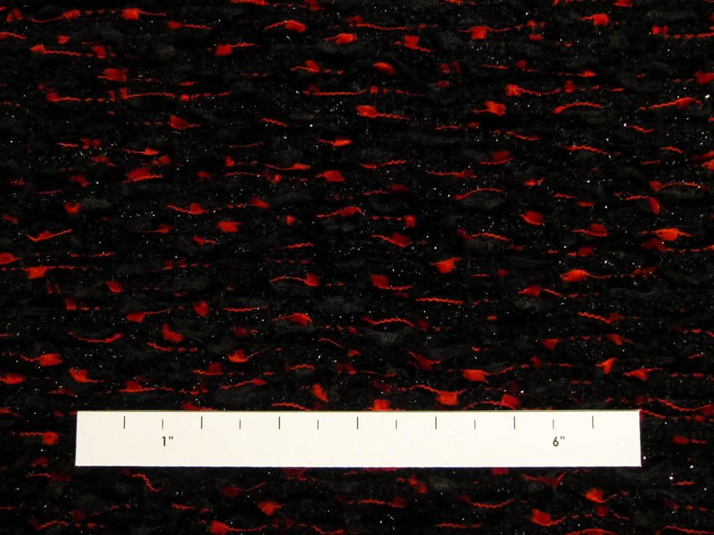Viscose Cotton Lurex Tweed1