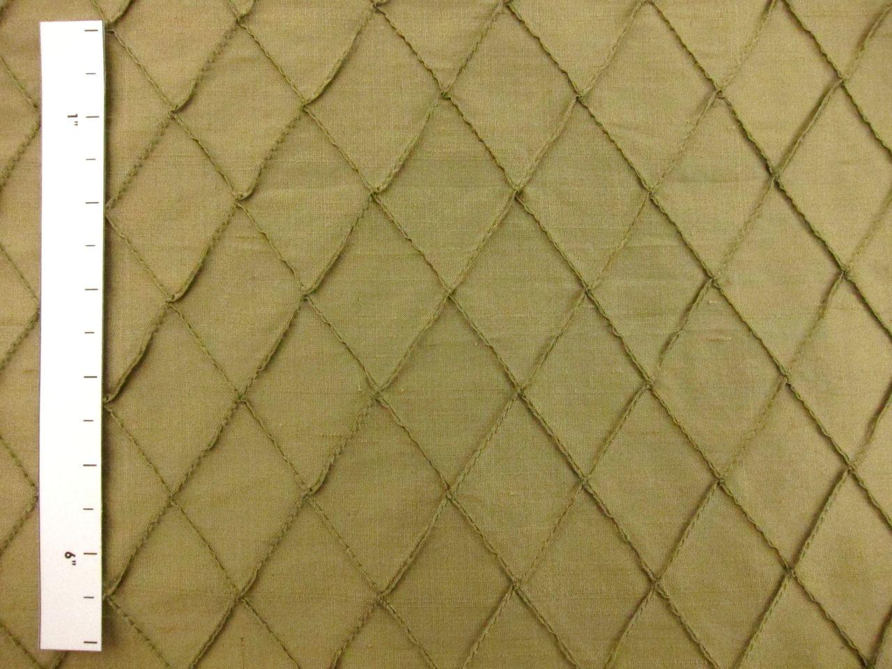 Iridescent Tucked Silk Shantung1