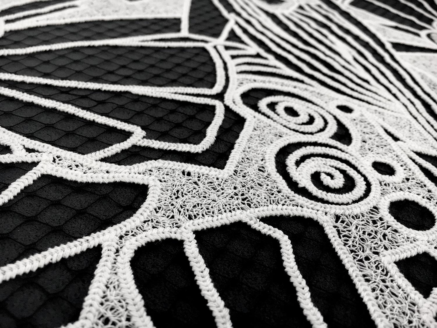 Embroidered Birdcage Tulle2