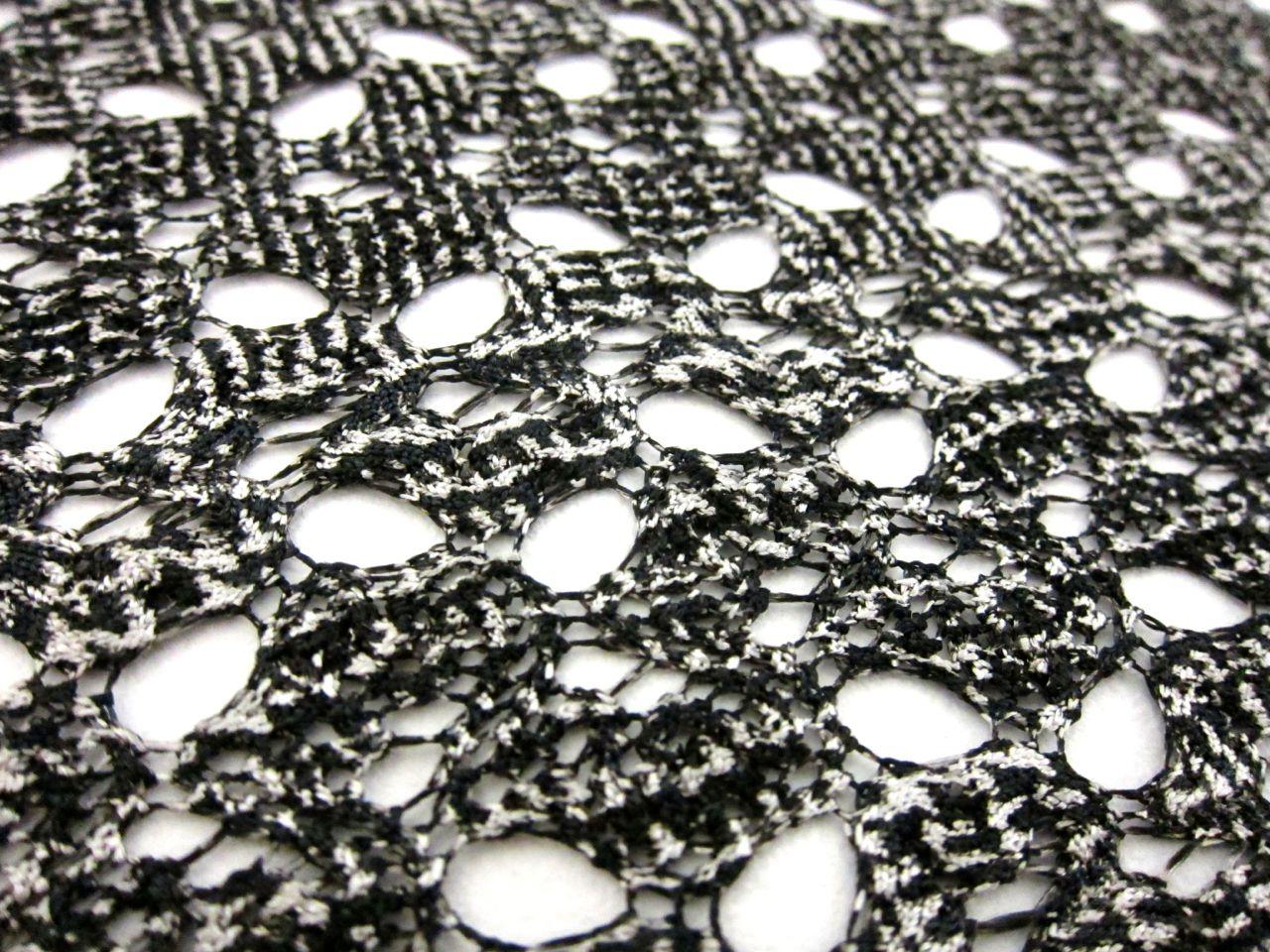 Printed Polyester Crochet Lace2