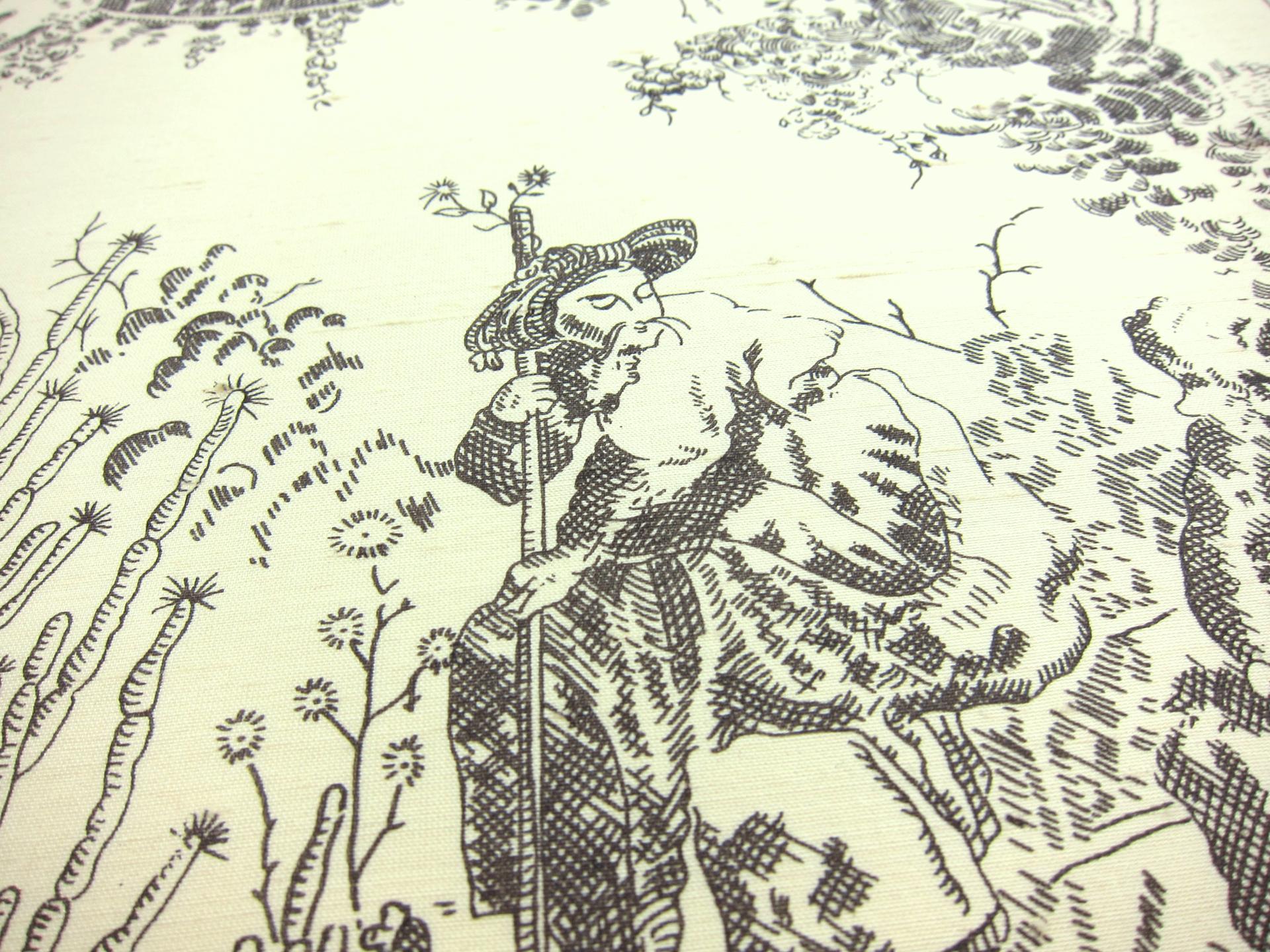 100% Silk Printed Shantung2