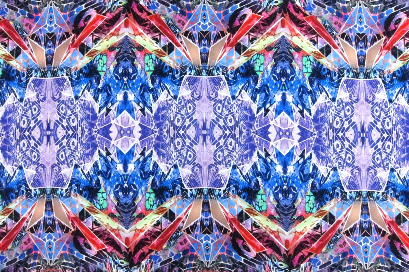 Printed Silk Charmeuse