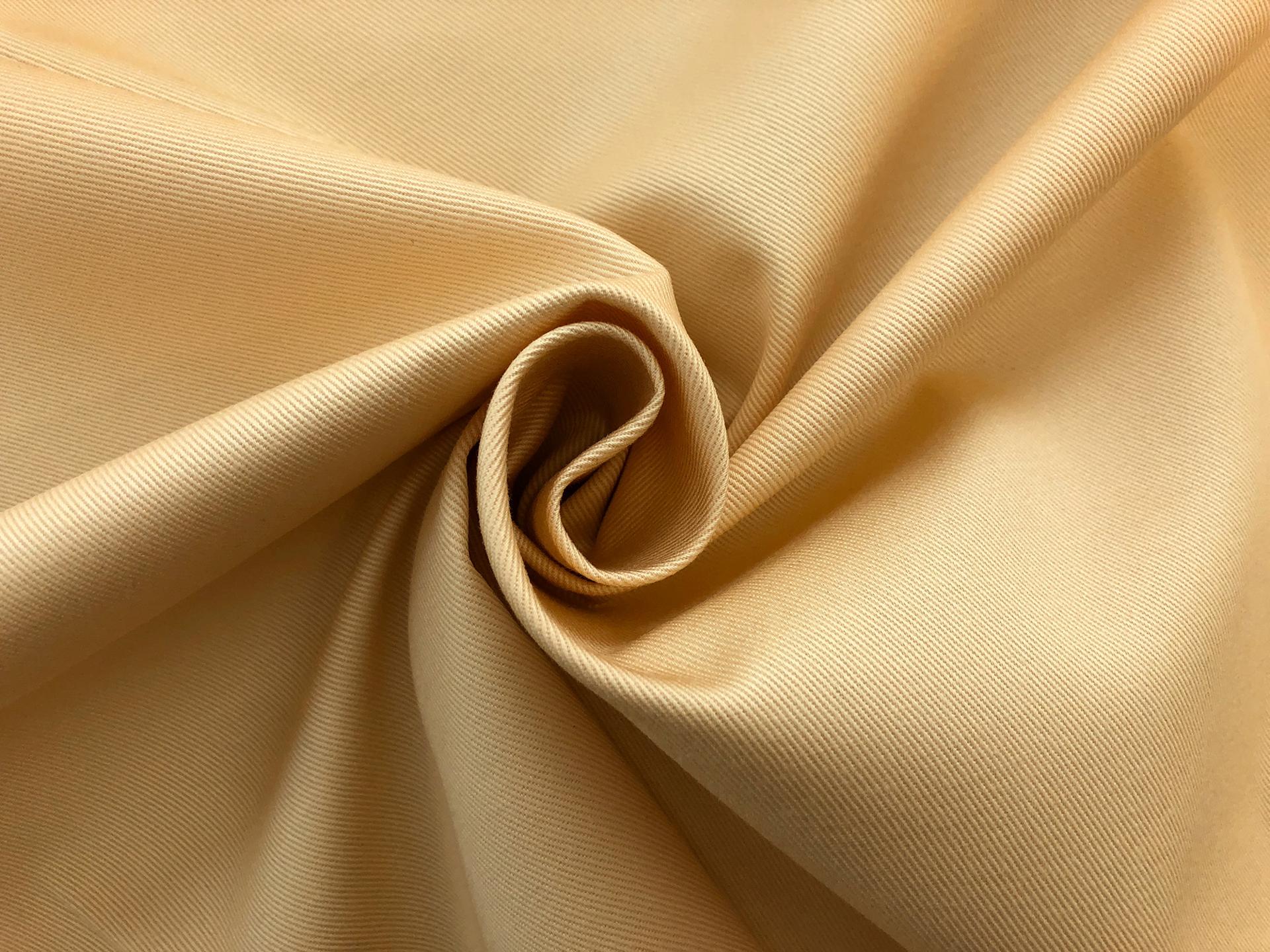 Cotton Chino Twill in Maize 1