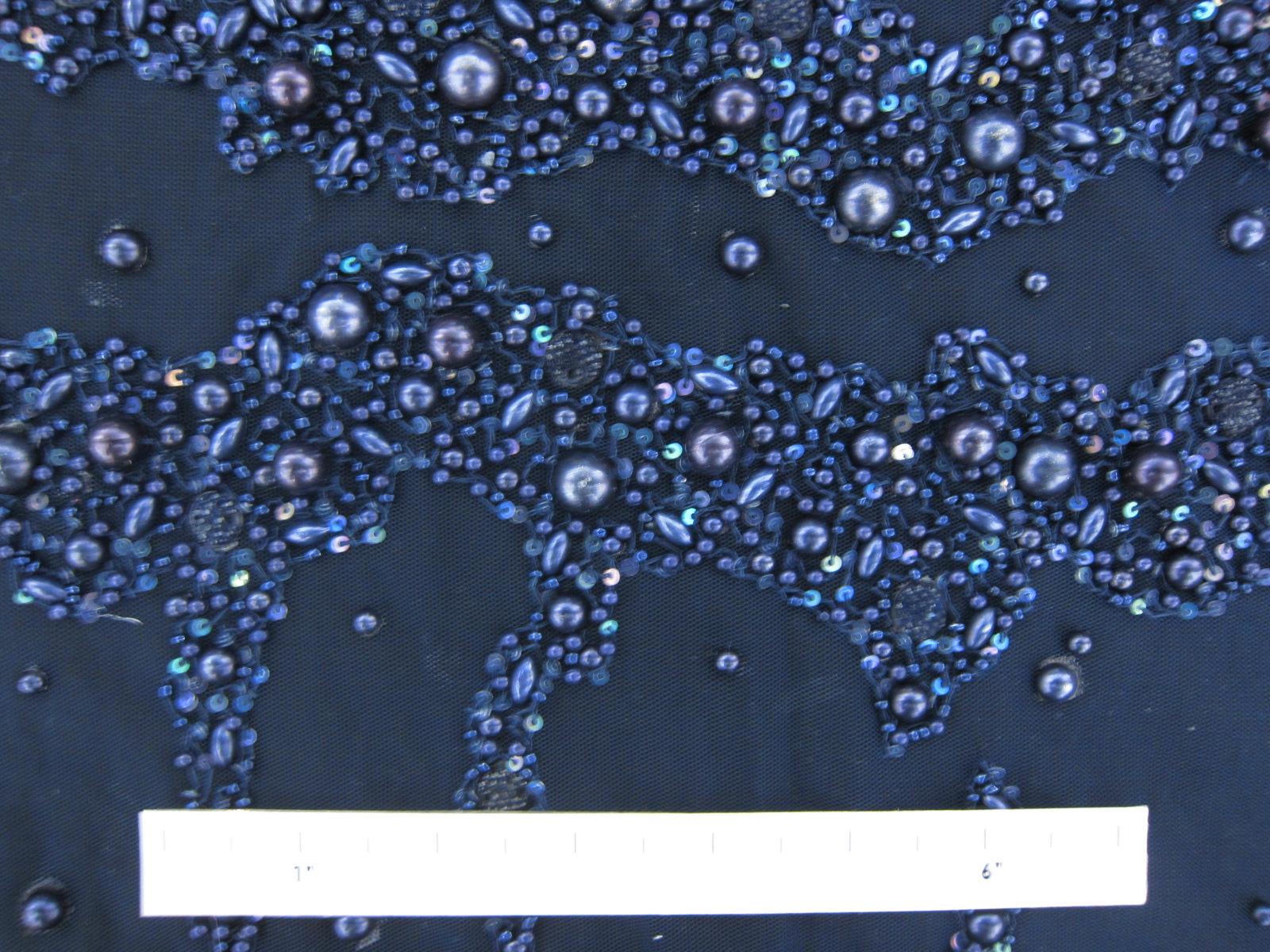 Beaded Novelty Tulle1