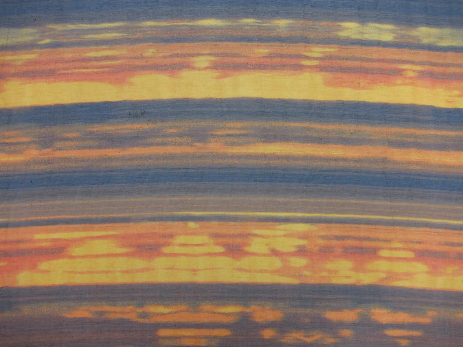 Printed Silk Crinkle Chiffon0