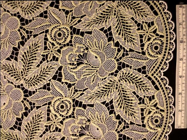 Metallic Guipure Lace0