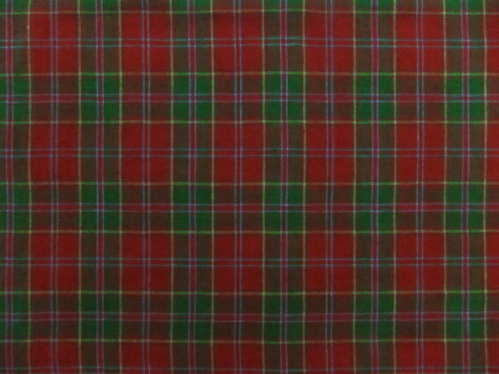 Linen Woven Plaid0
