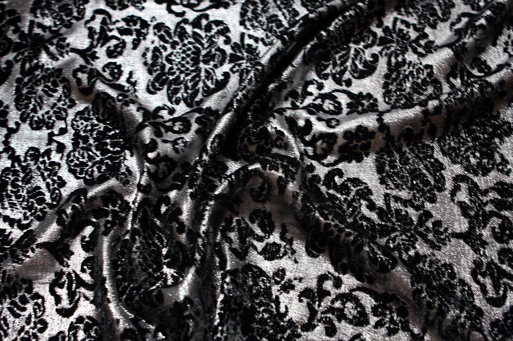 Silk Rayon Lurex BurnOut Velvet3