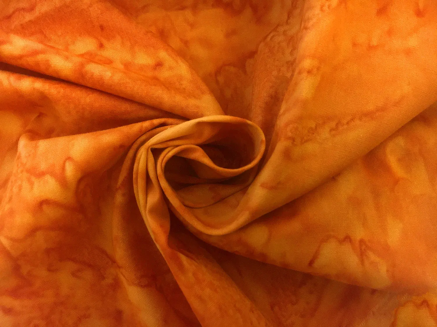 Cotton Batik in Squash1