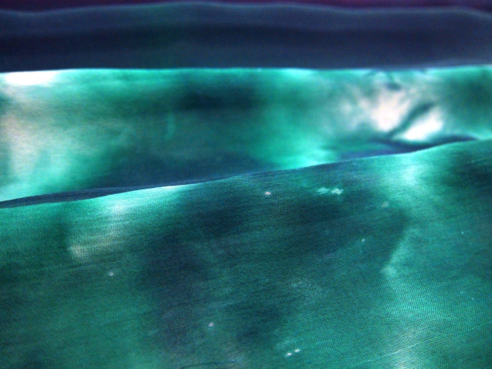 Tie Dye Ombré Silk Chiffon1