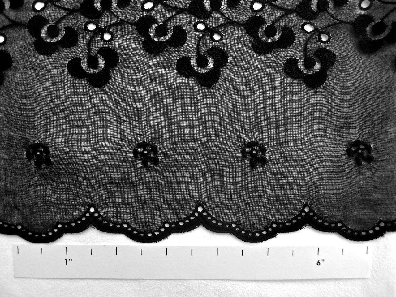 Swiss Cotton Voile Eyelet2