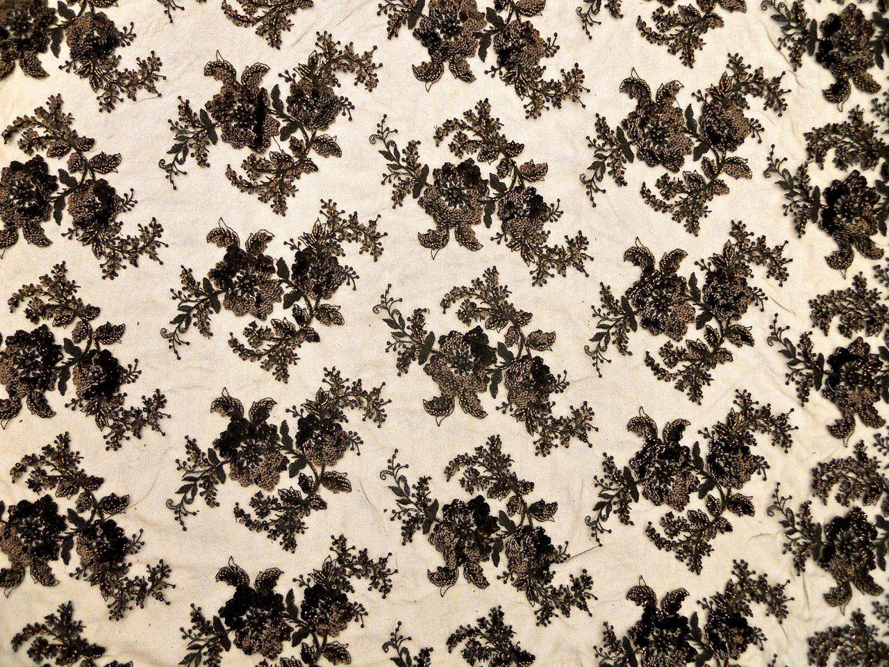 Beaded Embroidered Illusion0