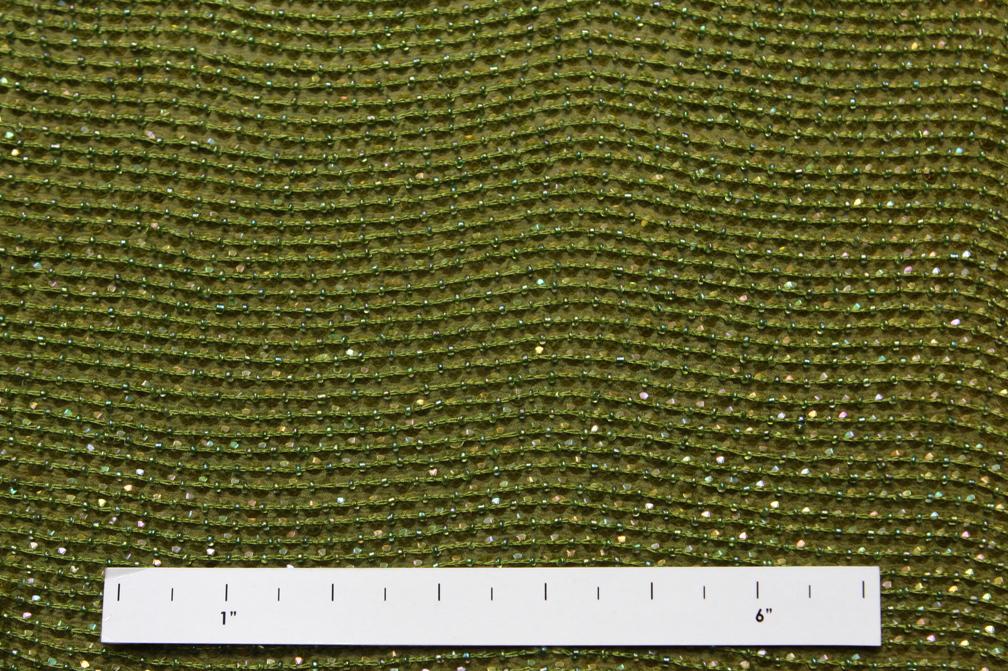 Sequins on Silk Chiffon1