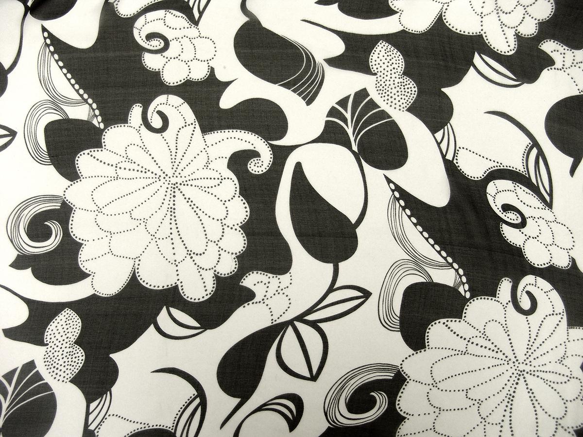 Printed Silk Chiffon0