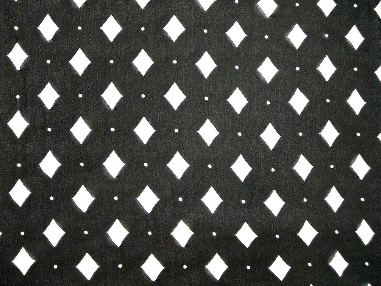 Laser Cut Polyester Chiffon0