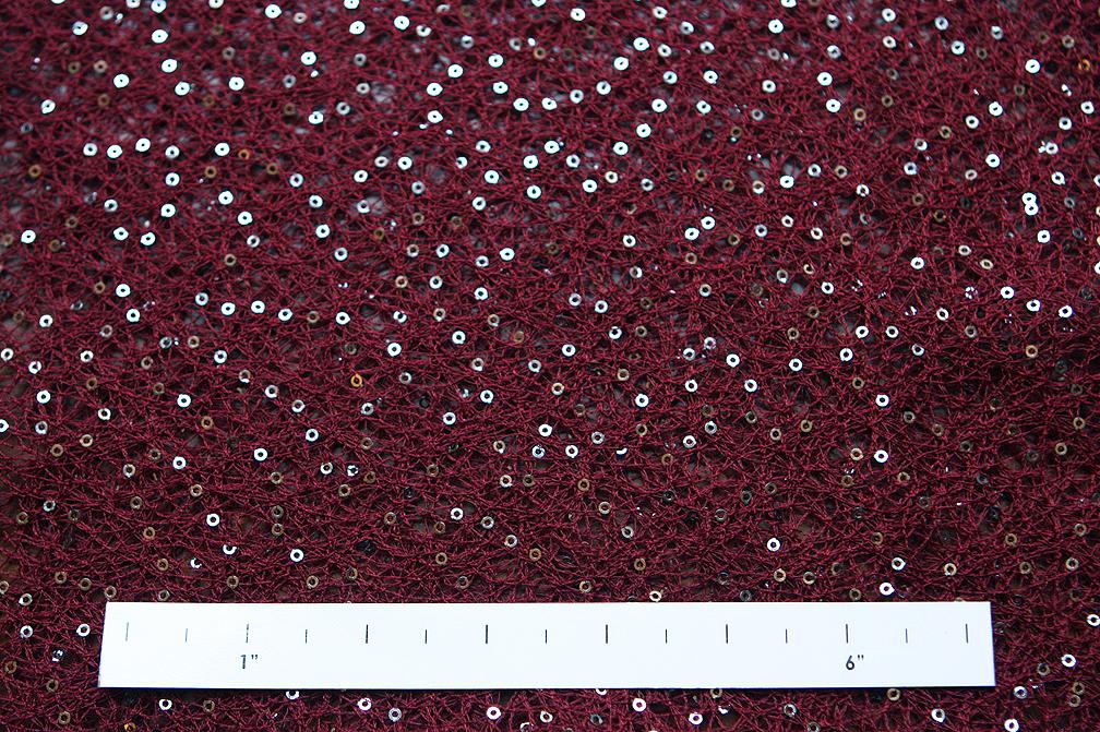 Sequins on Poly Mesh1