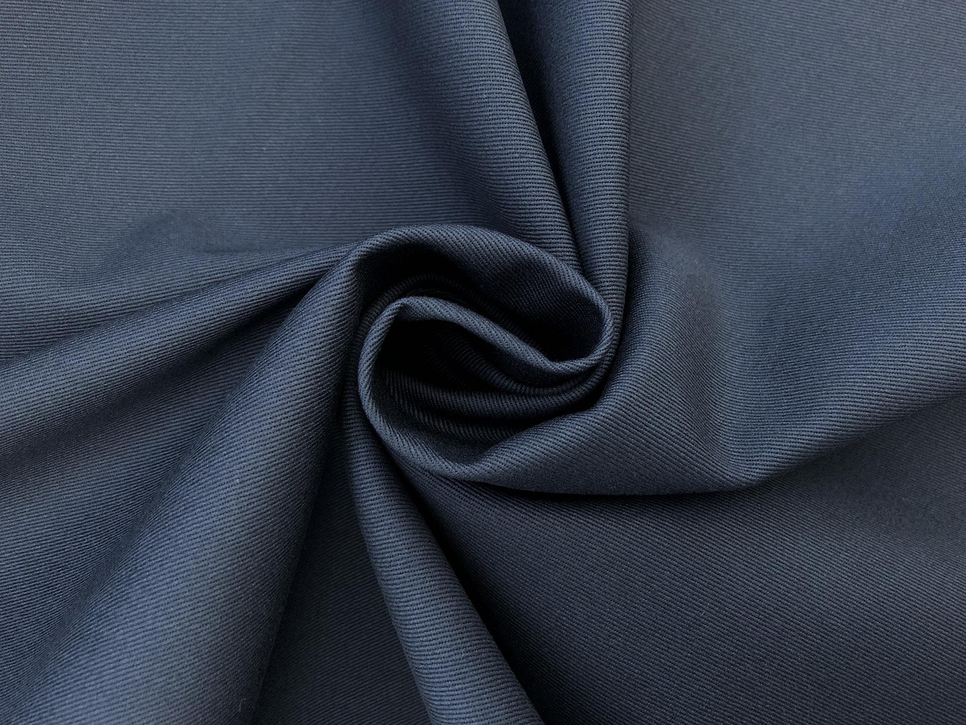 Cotton Chino Twill in Navy 1