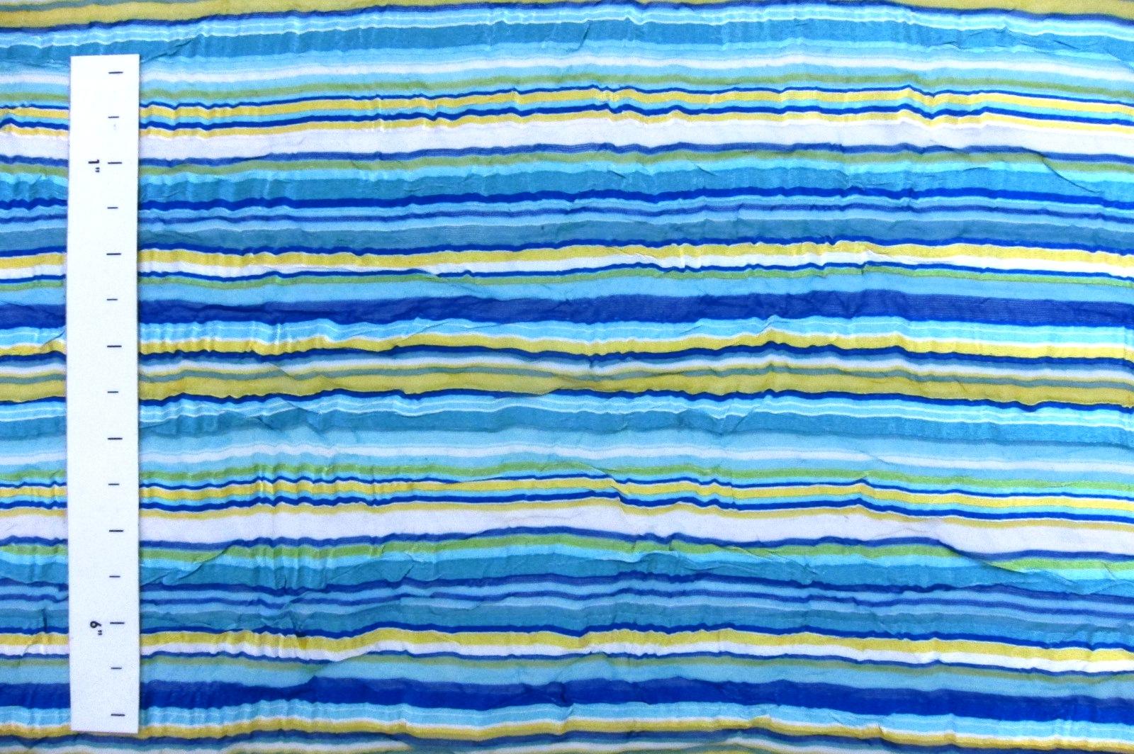 Printed Satin Stripe Chiffon1