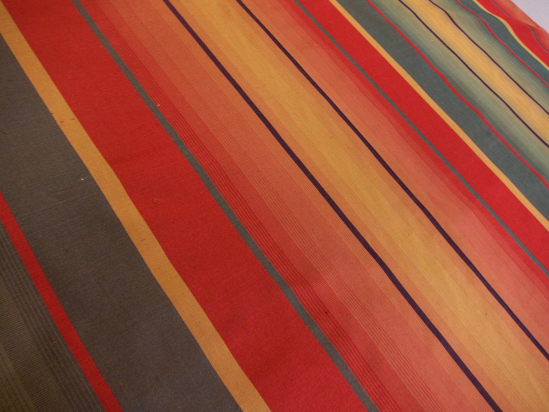 Silk  Taffeta Stripe0