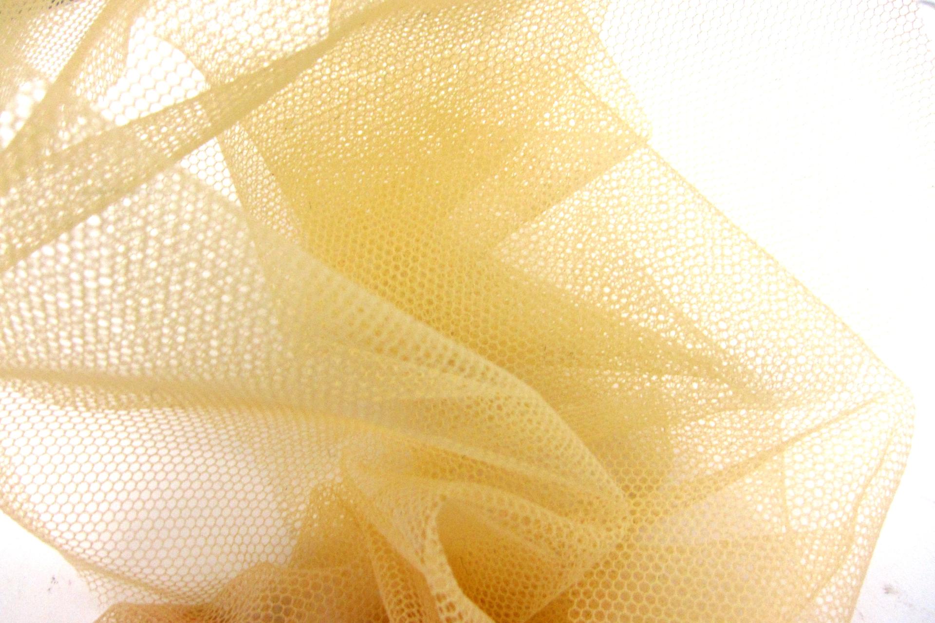 Italian Nylon Tulle in Canapa1