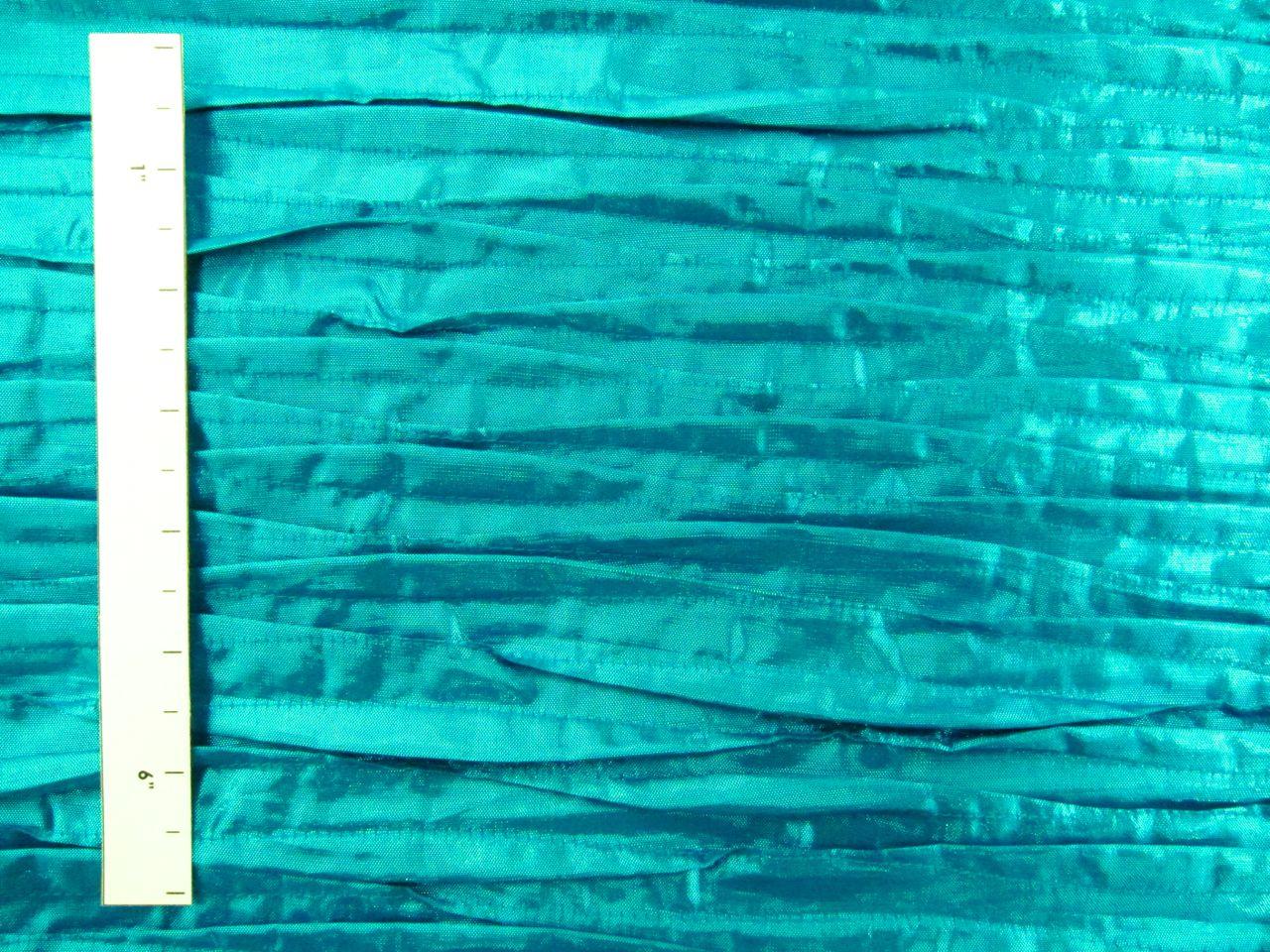 Metallic Tucked Silk Shantung1