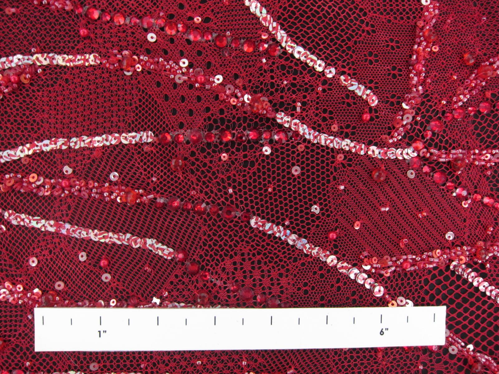 Beaded Novelty Tulle2