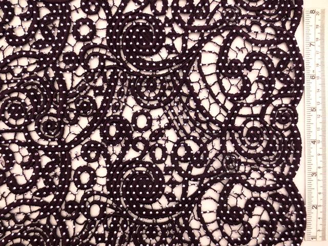 Metallic Guipure Lace0