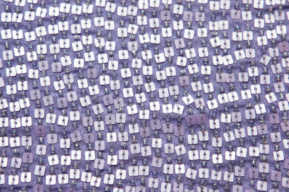 Sequins on Silk Chiffon2