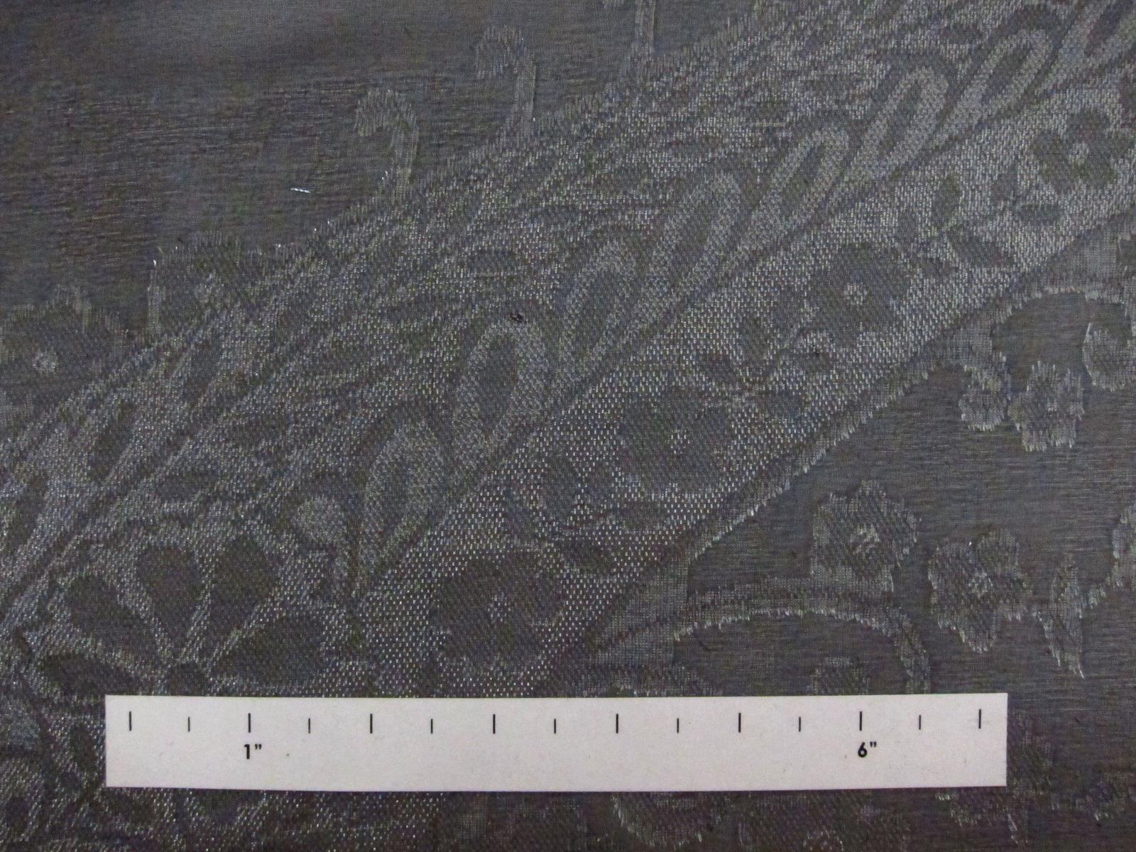 Metallic Burn Out Fil Coupé Chiffon1