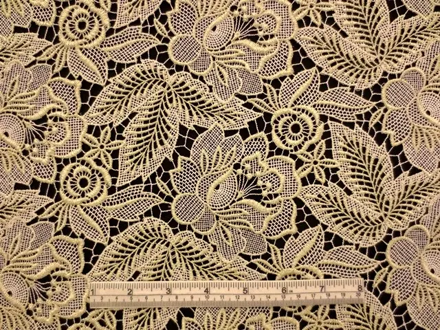 Metallic Guipure Lace1