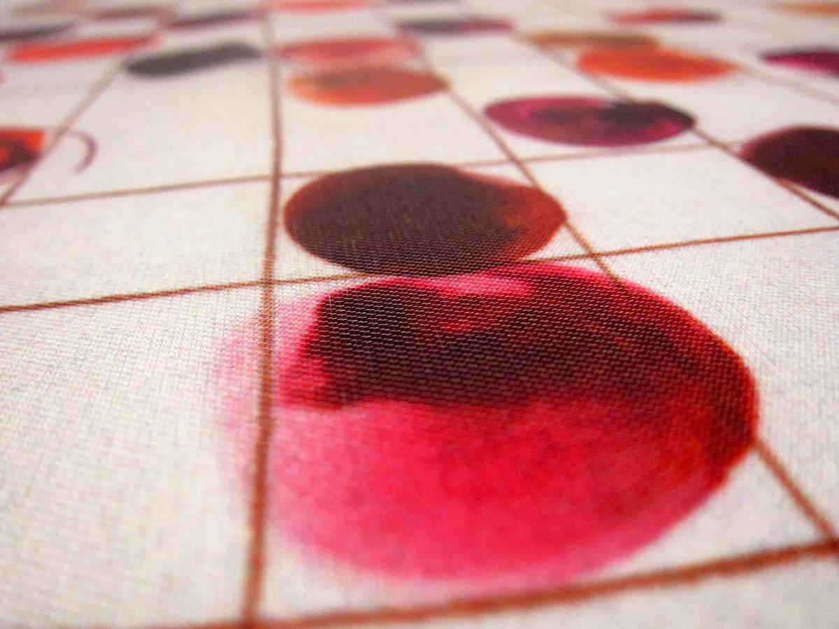 Printed Silk Blend Mikado1