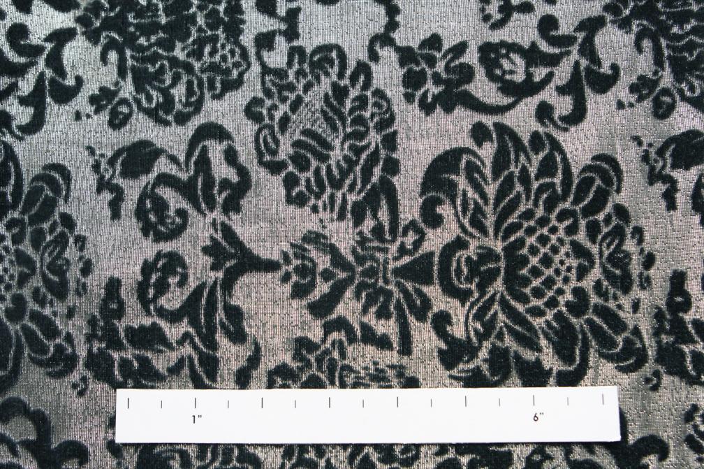 Silk Rayon Lurex BurnOut Velvet1