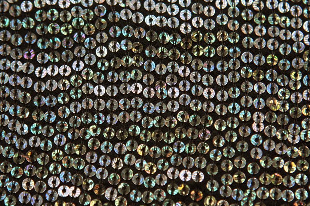 Sequins on Silk Chiffon2