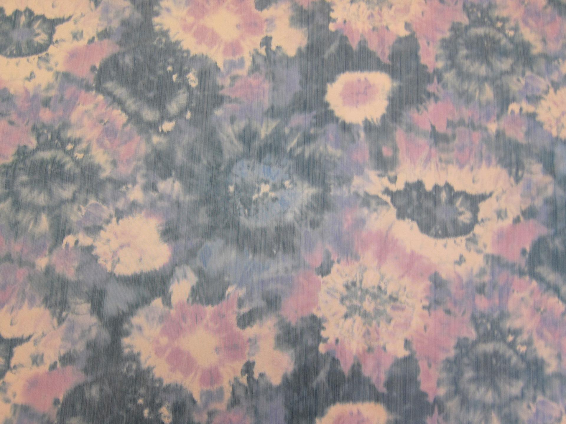 Silk Taffeta Floral0