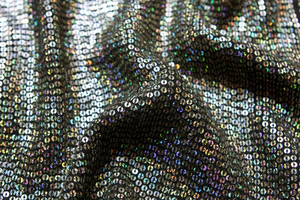 Sequins on Silk Chiffon3