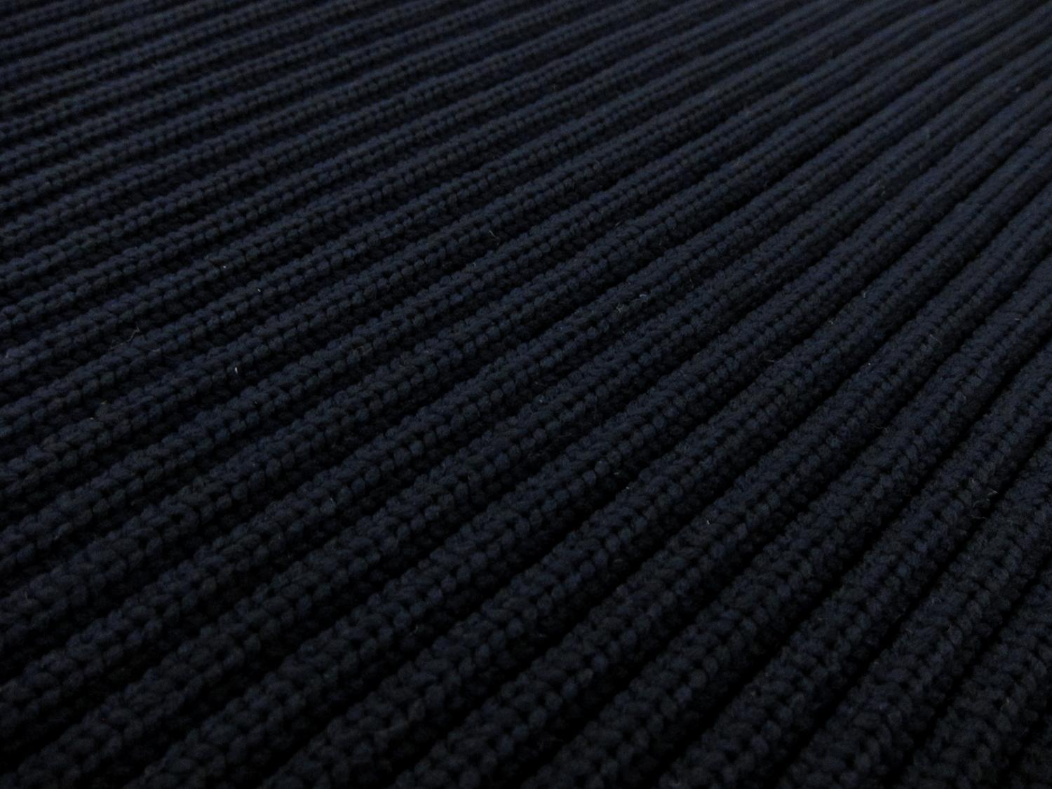 Nylon Rib Knit in Navy0