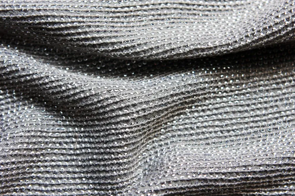 Sequins on Silk Chiffon3