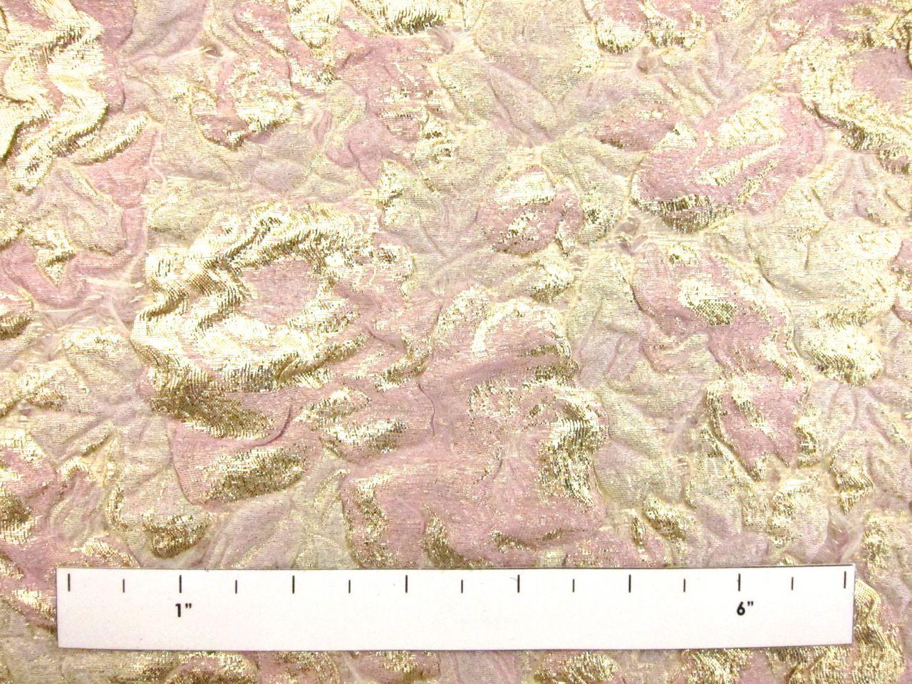 Silk Blend Metallic Cloqué1