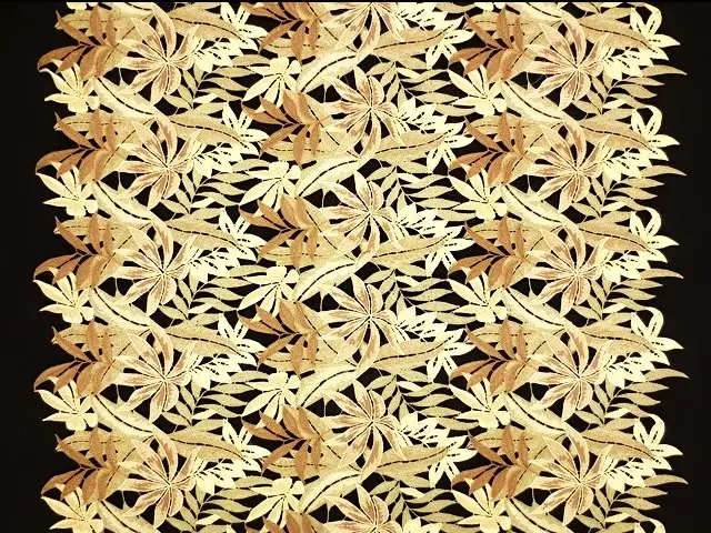 Metallic Guipure Lace3