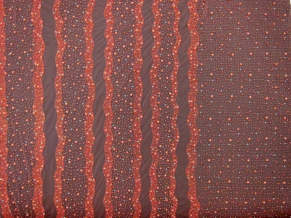 Novelty Beaded Tulle0