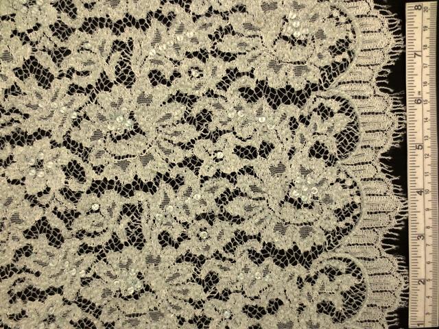 Beaded Chantilly Lace0