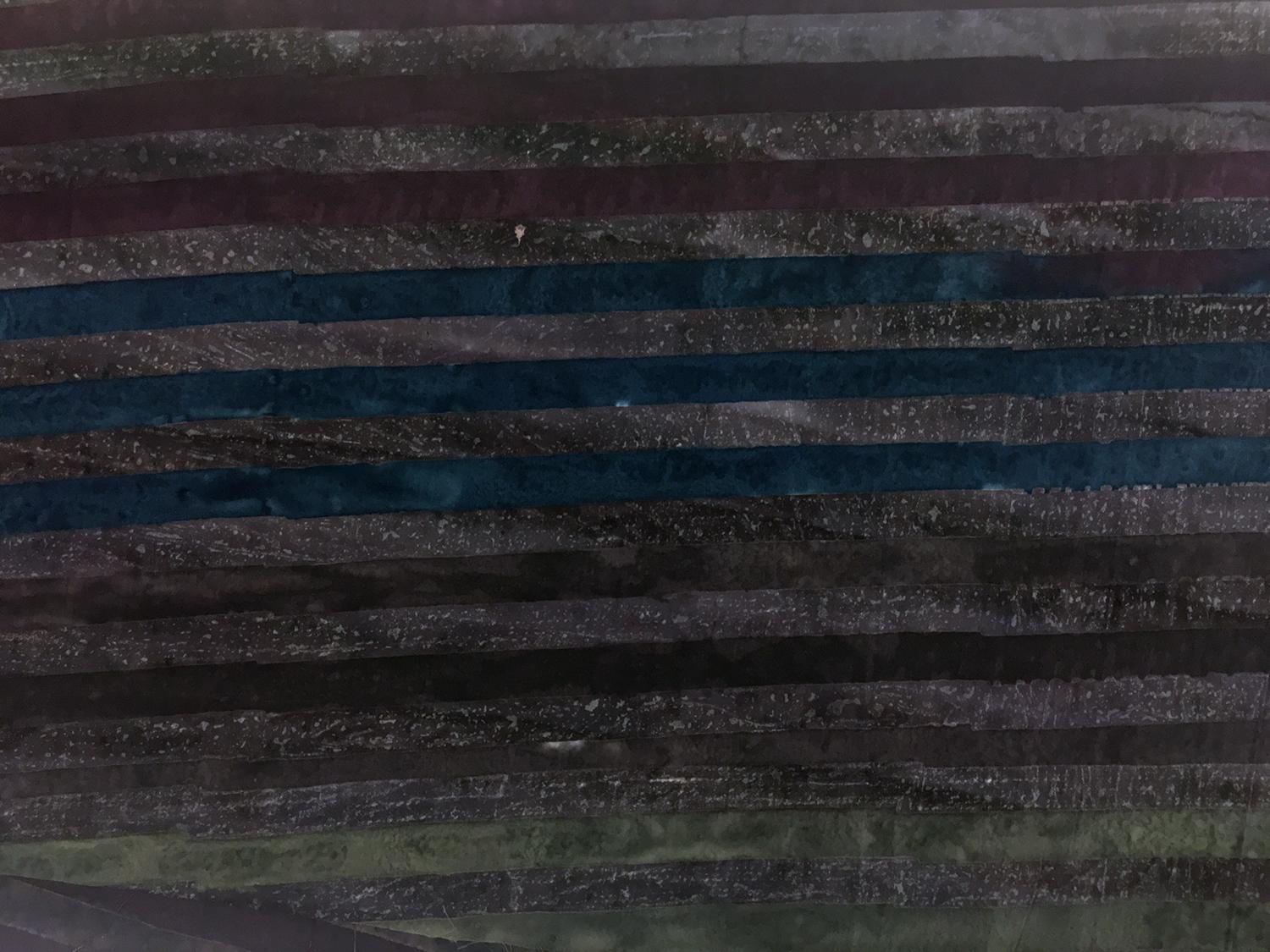 Striped Cotton Batik in Nature1