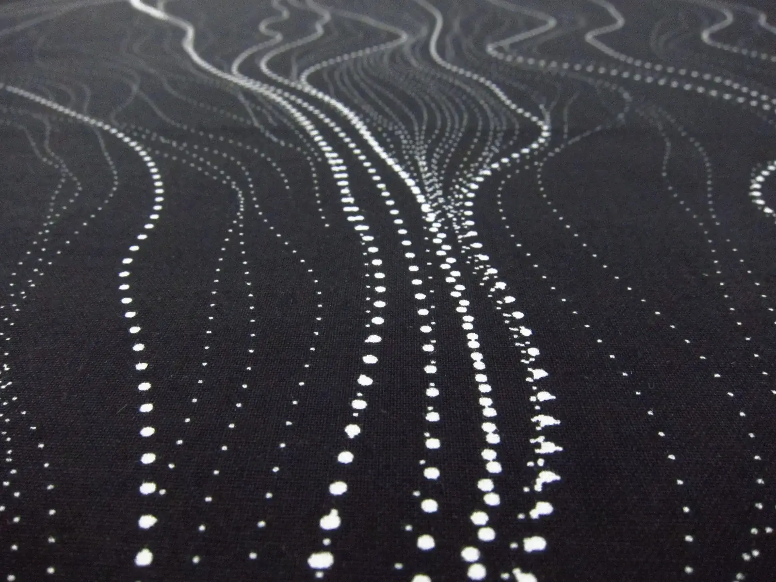 Australian Cotton Print With Aboriginal Motif2