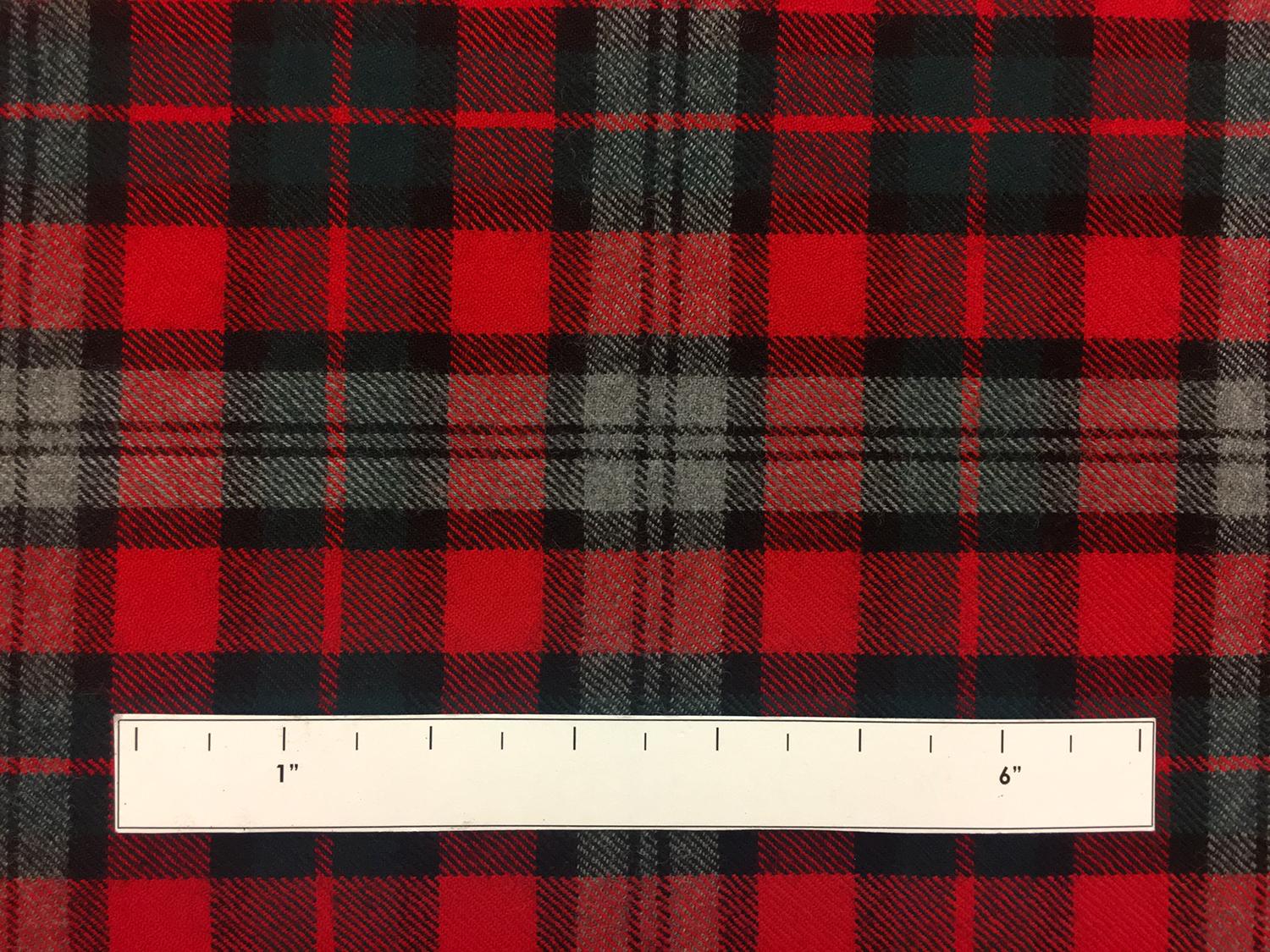 Italian Virgin Wool Plaid1