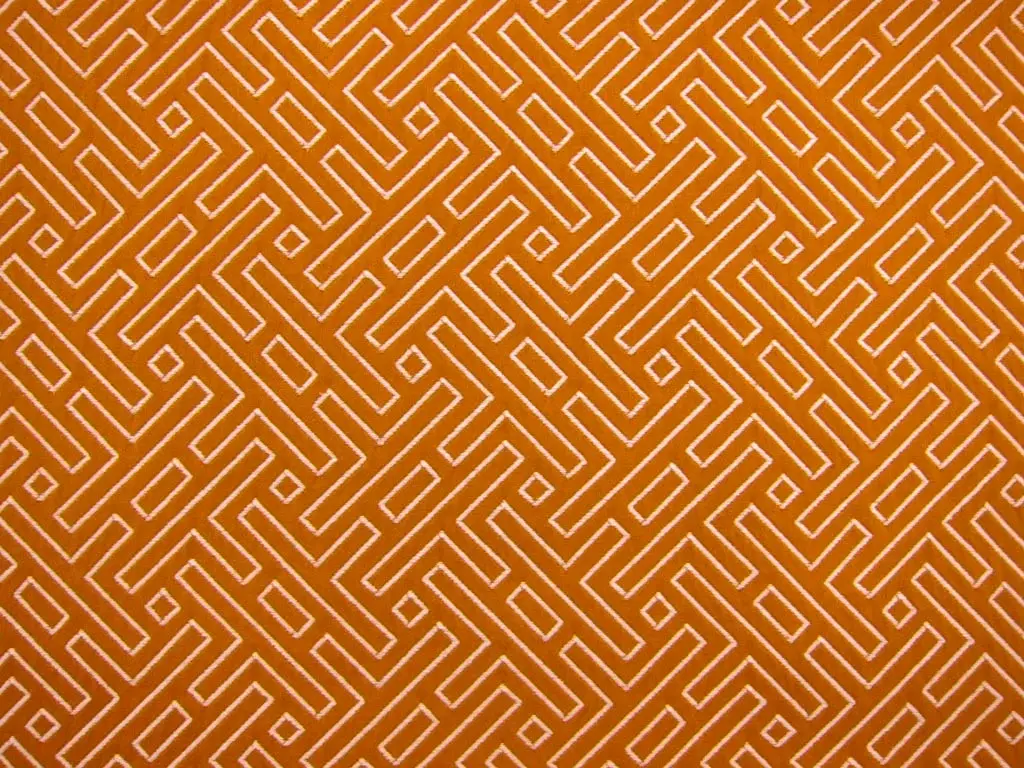 Cotton Blend Upholstery Labyrinth Brocade0
