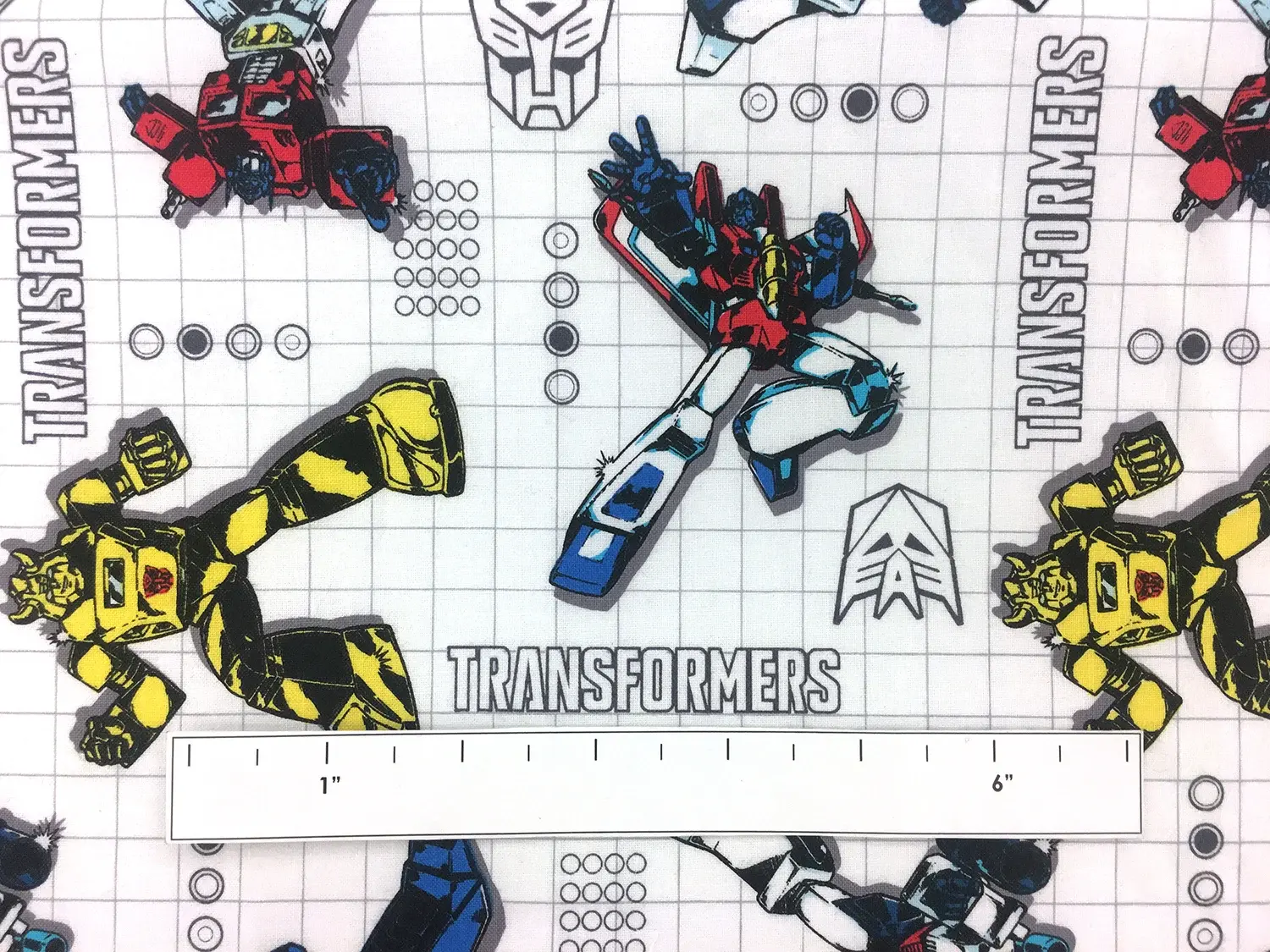 Transformers Cotton Print1